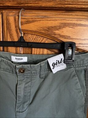 Kensie Olive Green Casual Chino Pants